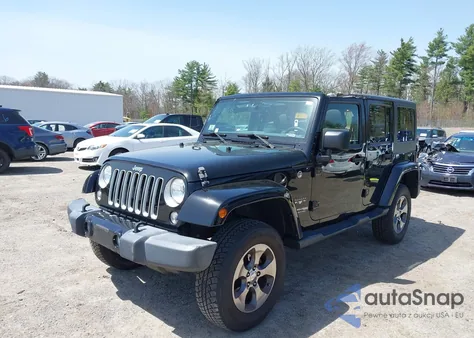 2018 Jeep Wrangler Jk Unlimited Sahara из США, поврежденный, VIN 1C4BJWEG8JL914415